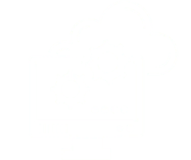 Cloud solutions illustration